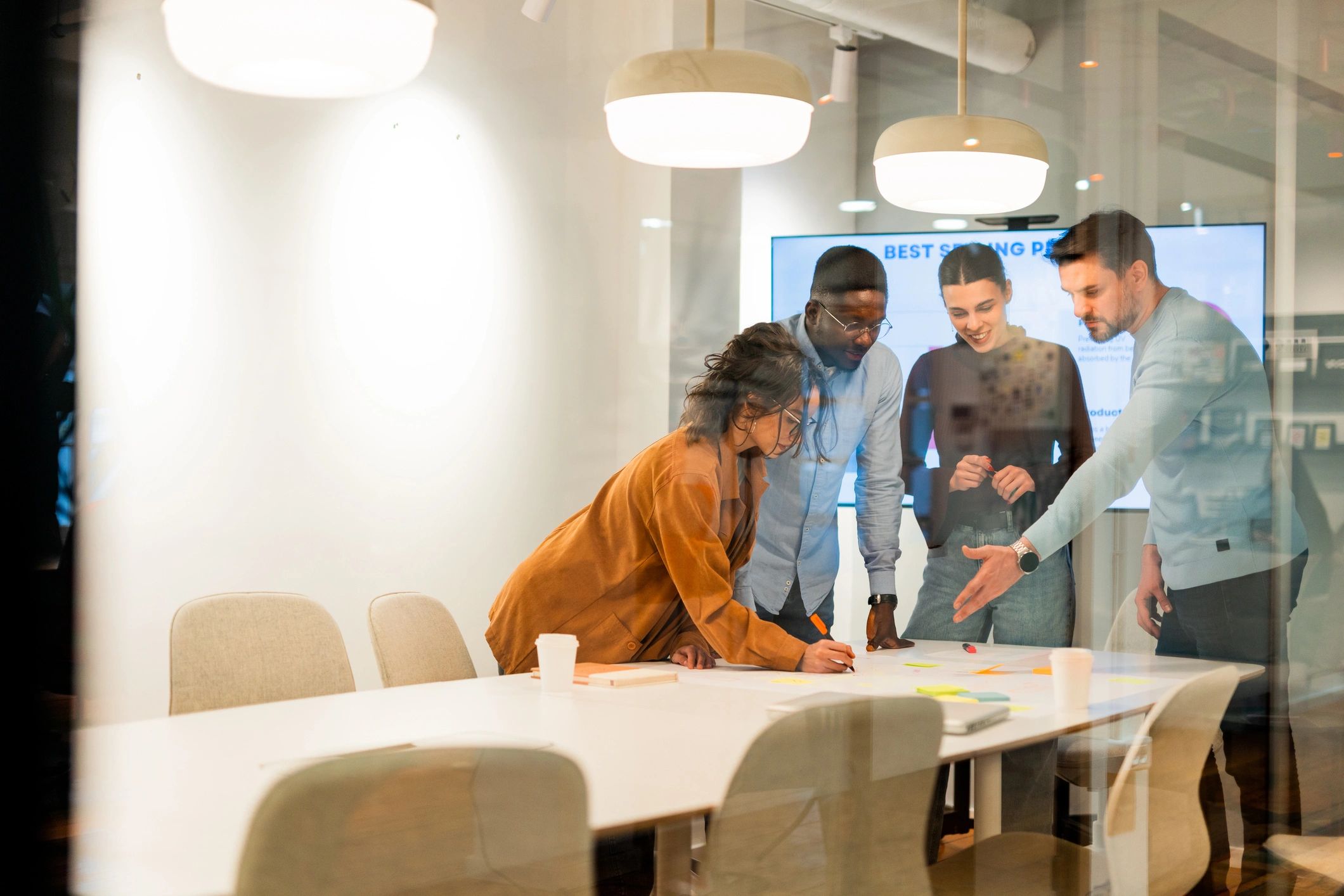 business team digital marketing